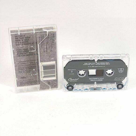 Oaktown's 357 - Wild & Loose Vintage Cassette 1989 Capitol Records‎ Excellent - Picture 2 of 4